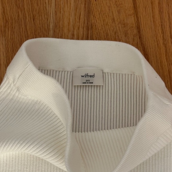 Aritzia White Reso Skirt NWOT Size 2XS - Picture 5 of 9